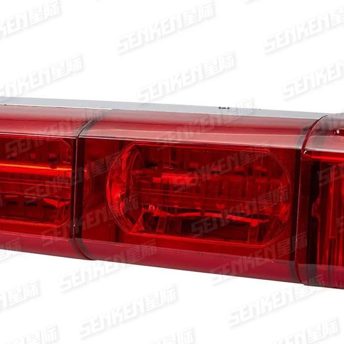 Senken Waterproof 1204mm 4-Color Speaker Police/Ambulance/Fire Truck LED Warning Lightbar