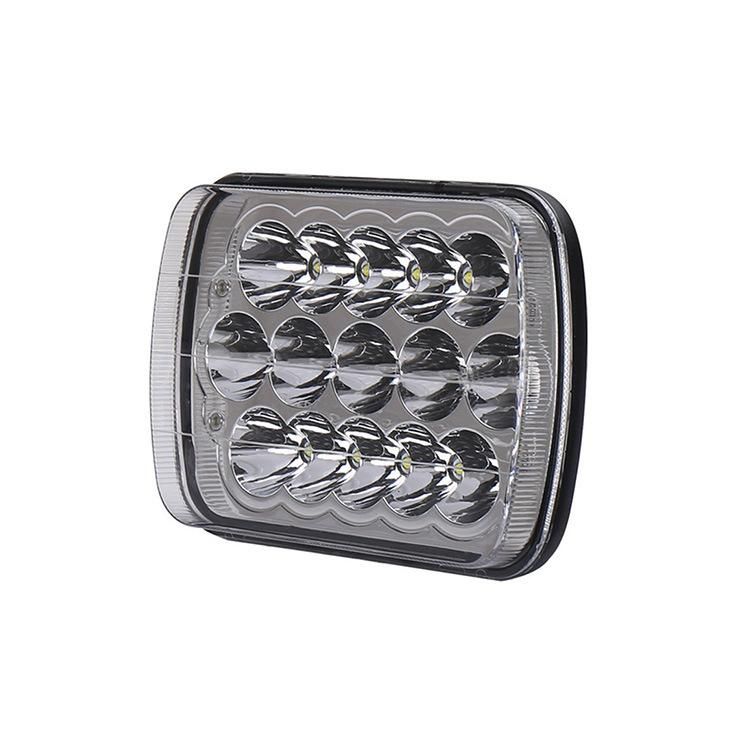 Jeep/Ford/Trucks 45W 7X6 5X7 Inch Sealed Beam Hi/Lo LED Headlights