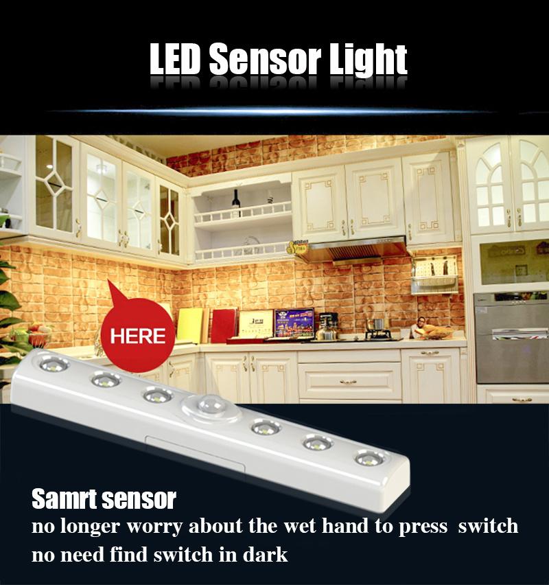 Portable LED Motion Sensor Closet Homelife Lighting