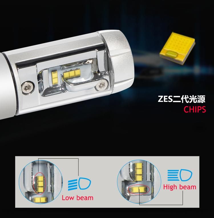 Luces LED H1 H3 H4 H7 H11 880 9005 X3 Series 50W High Power LED Headlight 6000lm Bombillos LED Headlight
