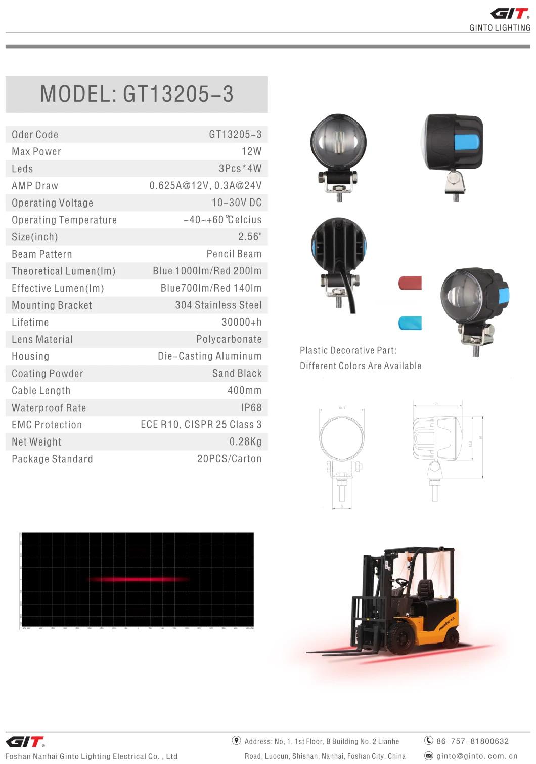 Good Quality Pencil Beam Round 2.5" 40W Epistar LED Work Lamp for Forklift/Offroad 4X4