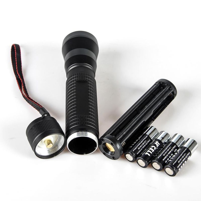 Yichen New Design Zoom LED Flashlight Aluminium Tactical Flashlight