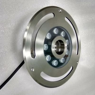 IP68 Stainless Steel Pond Waterproof Swimming Pool LED Underwater Light for Fountain