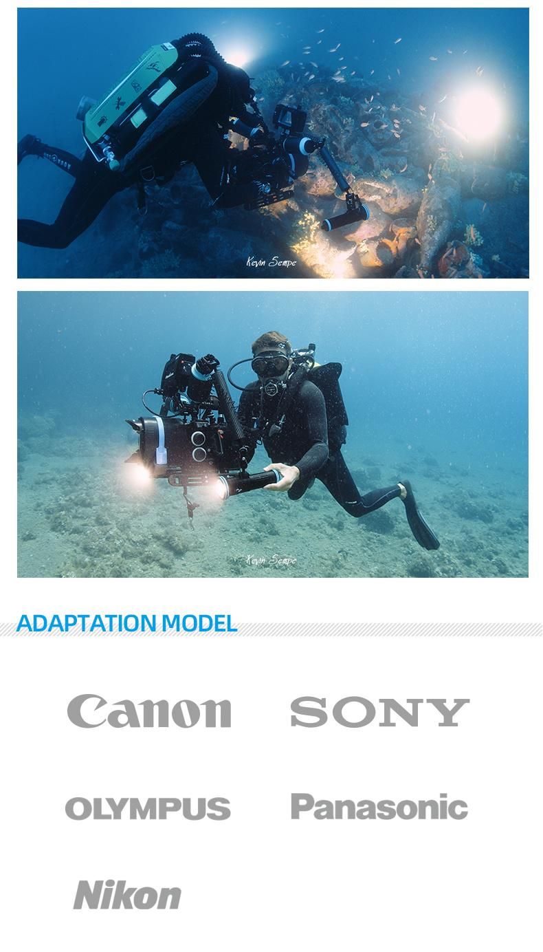 Underwater Canon Camera Optical Close-up Macro Lens for High Definition Image Photography