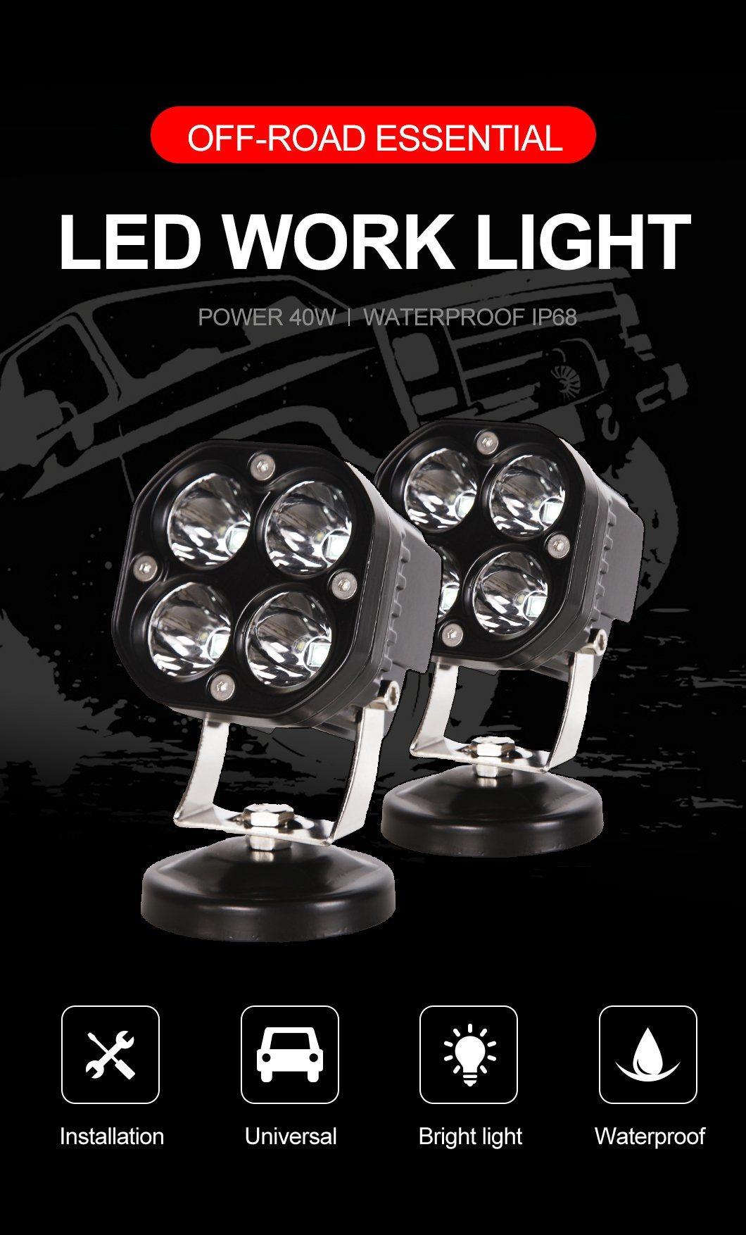 Car LED Work Light 40W Car Work Light Spot Light