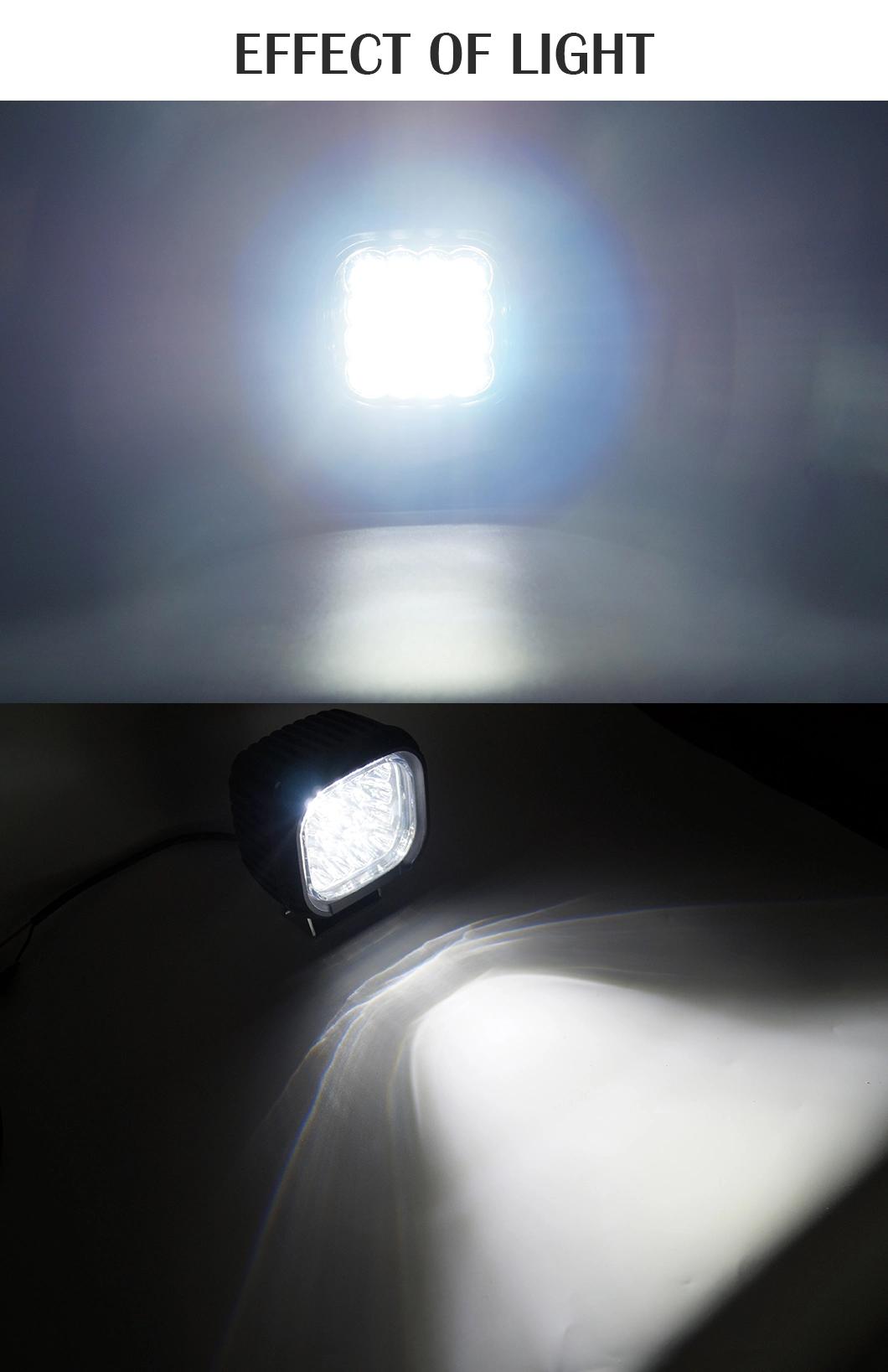 Driving Light Fog Lights LED White Spot Beam Light for Truck Pickup SUV ATV UTV