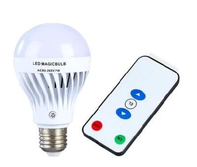 LED Bulb LED Bulb E27 5-7W 30 LED SMD 2835 Rechargeable LED Emergency Light Bulb with Remote Control