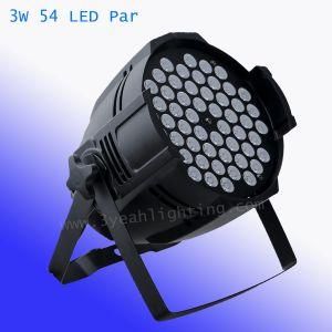 Indoor RGBW 3W 54 PCS Aluminum PAR Light