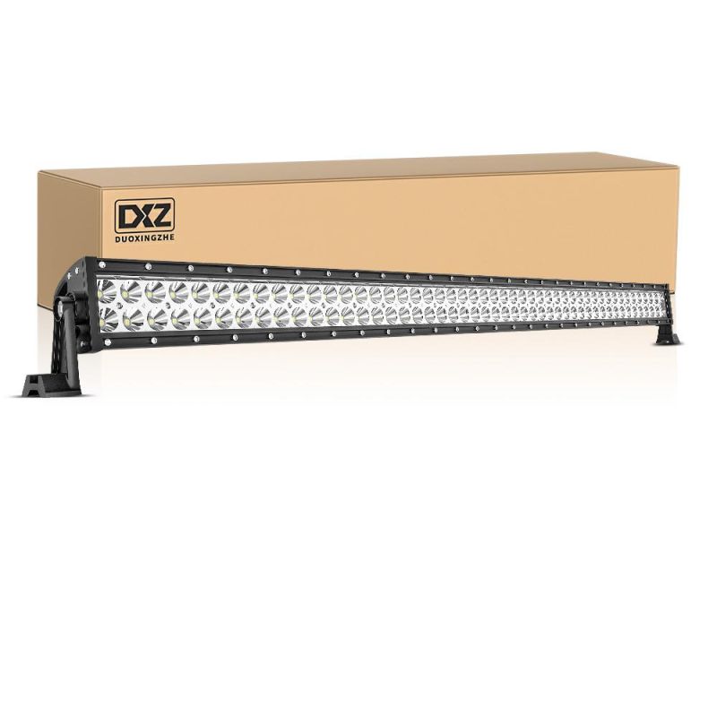 Dxz 420W/50cm 140LED Modern Strong Activated Aluminium Profile Long Black 180W Bending Curved Profile 12V 24V LED Offroad Light Bar