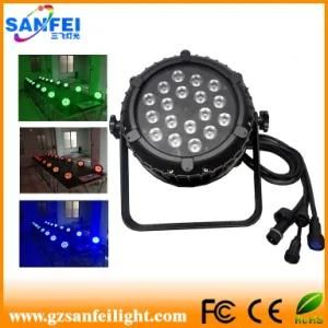 18*10W RGBW Waterproof PAR LED Stage Lights