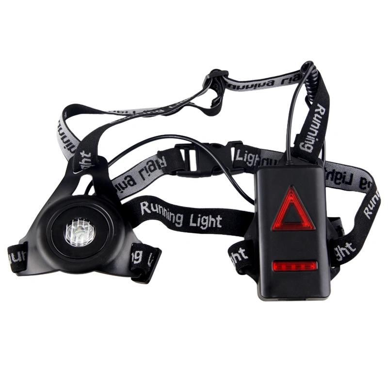Wearable Night Running Lights Chest USB Rechargeable Body Lamp Accessories Reflective Running Gear Wyz19106
