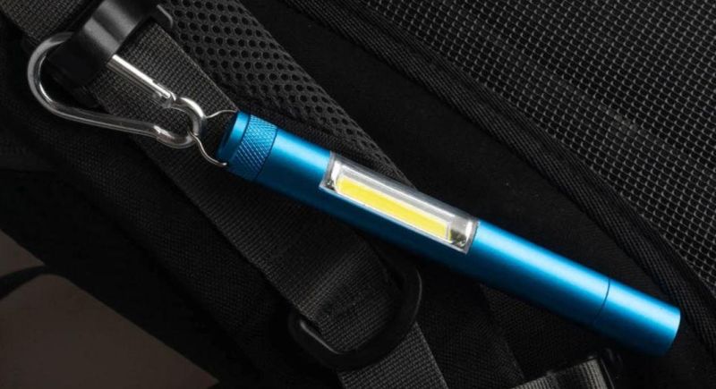 Promotion Gift Mini COB LED Working Light with Whistle