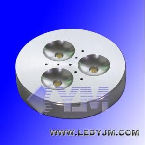 3*1W 12V 165lm LED Cabinet Light (YJM-DA-30B10-1W3-W-120-12V)