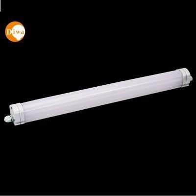 IP65 LED Tri-Proof Weatherproof Waterproof Vaporproof Light Lamp Lighting Fixture Fitting with Linkable Design