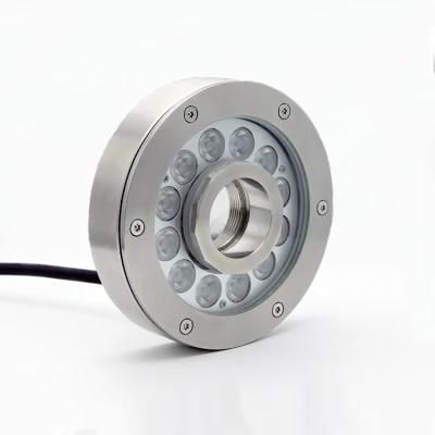 9X3w IP68 RGB LED Underwater Fountain Ring Light