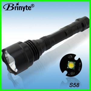 Brinyte Aluminum 250m 6 Hours Runtime Rechargeable CREE LED Lightings