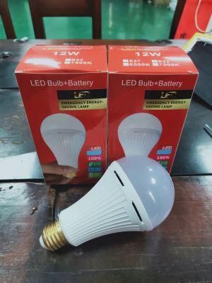E27 B22 Chargeable Rechargeable Battery Chargeable Charging Emergency Rechargeable LED Bulb