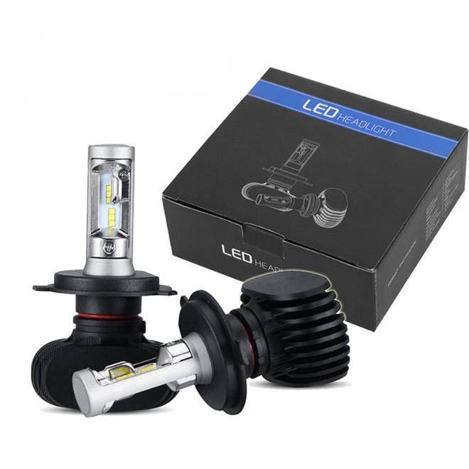 Super Bright H4/H13/ H7/H8/H11/9005/9006/880/881 Kit Lampada Farol Bombillo Luz LED Focos LED Kit Luces LED S1 LED Car Light