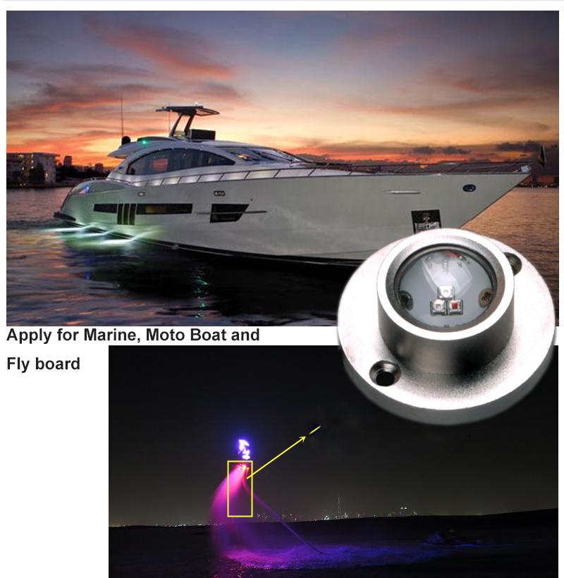Underwater LED Lighting Boat 12V IP68 Waterproof Marine LED Lights