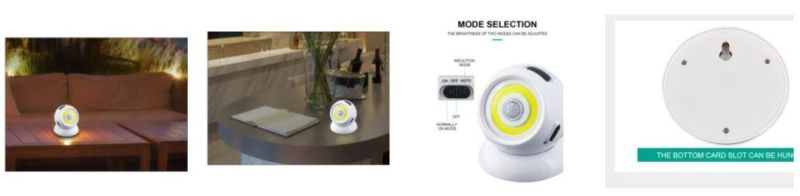 China Factory LED Lighting Li-ion Battery COB LED Light Corridor Light Electric Tool Power Tool