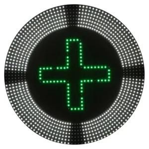 T Circle Shape LED Sign for Pharmacy