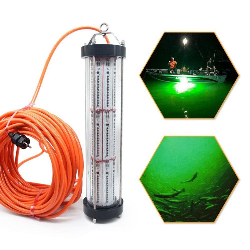 220V Green Light 2000W LED Underwater Fishing Light
