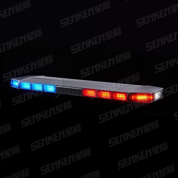Senken White/Amber/Red/Blue IP67 745/1204mm 6.5/10A DC 12V Slim Ambulance/Fire Truck Lightbar