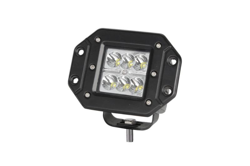 High Intensity Accessories 4.8" Spot/Flood 12/24V 24W LED Tractor Working Lights for Offroad Jeep 4X4