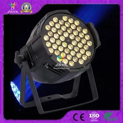 High Quality DMX512 Stage 54X3w Warm White LED PAR Light