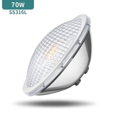 Swimming Pool Lamp Underwater LED Light Aluminum 12V 75W PAR56 COB Warm White&lt;Sb9003&gt;