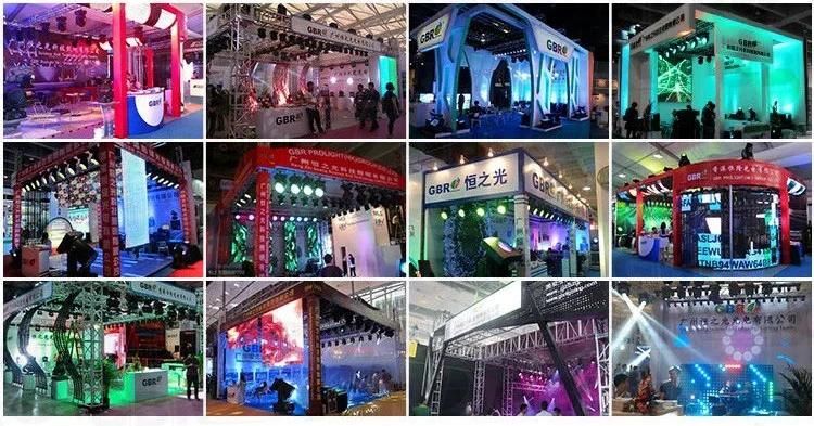 Gbr-Bp661 6X18W LED Flat PAR Cans Wireless DMX Uplight Battery Powered