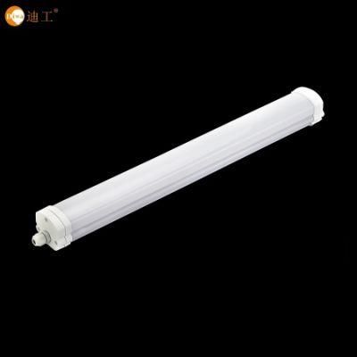 IP65 LED Tri-Proof Weatherproof Waterproof Vaporproof Light Lamp Lighting Fixture Fitting with Linkable Design