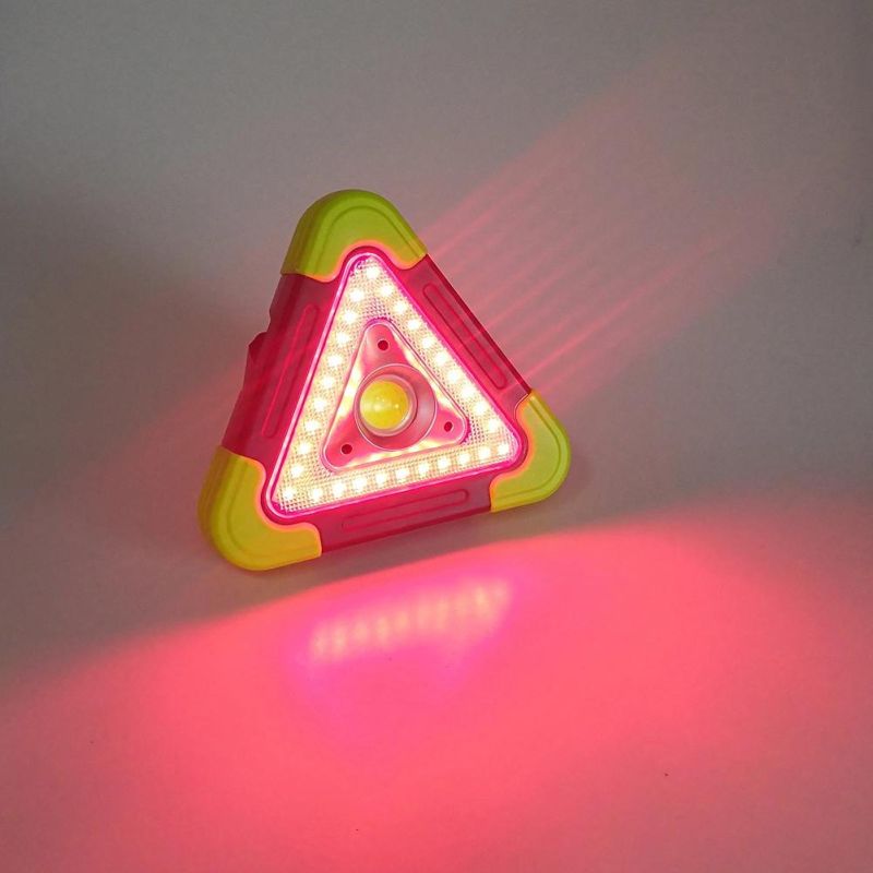 Yichen Triangle LED Emergency and Utility Light LED Work Light or Camping Light