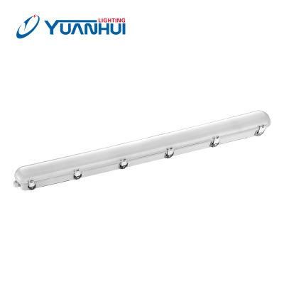 with Ce Certification Integrated Wide Lamp Tube 3 Foot LED Tri-Proof Linear Flat Tube Light