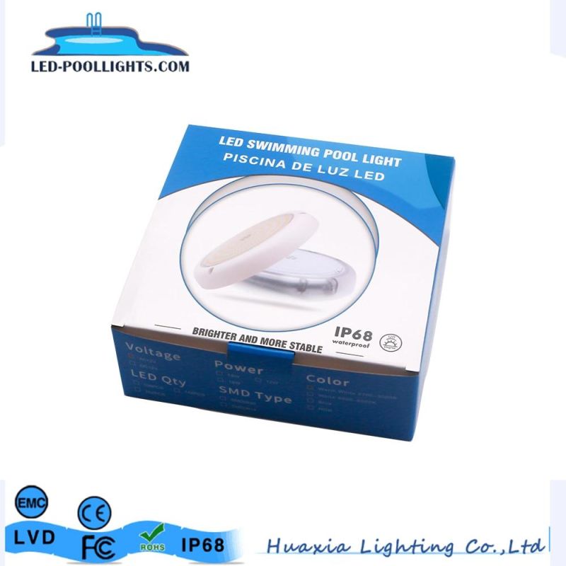 18watt Waterproof Resin Filled Wall Mounted Underwater Liner/Vinyl Pool Light