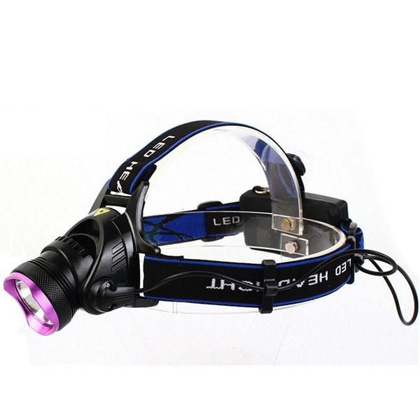 400 Lumen High Power  Zoomable T6 LED Headlamp