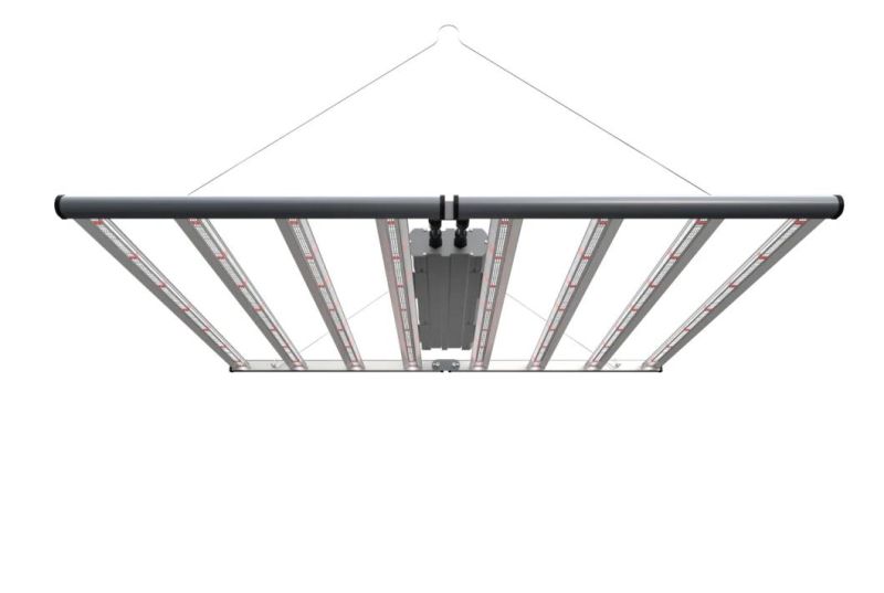 ETL Listed New Design Fluence Spydr Full Spectrum LED Plant Sun Light (800W 2.7umol/J) with CO2 Diffusion Function