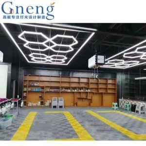 Factory Price LED Lights for The Showroom Hexagon Garage Lighting