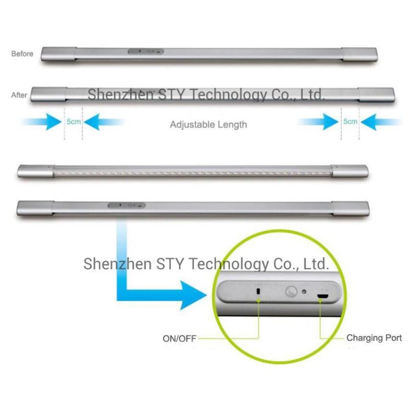 Hot Selling Wireless USB Rechargeable PIR Motion Sensor Wardrobe Hanger Light / Closet Light for Furniture