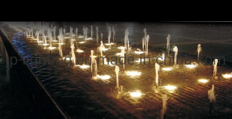 IP68 Stainless Steel LED Underwater Light LED Fountain Ring Light DC24V Underwater Lamp Recessed Underwater Fountain Light for Fountain Pond Pool Lighting