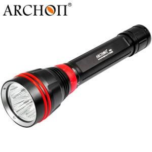 Underwater 100m 4000lm LED Scuba Diving Flashlight Torch+2X 26650+Charger