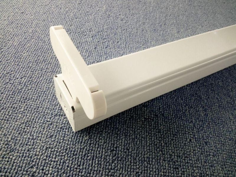 Open T8 LED or Fluorescent Tube Lighting Bracket Fitting