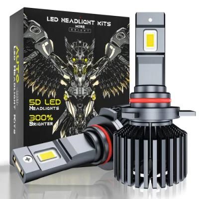 Dxz 9012 Car LED Headlight Lamp 9005 9006 H11 H9 Hir2 110W 22000lm 3570 Chips 6500K Auto Canbus LED Bulb Factory