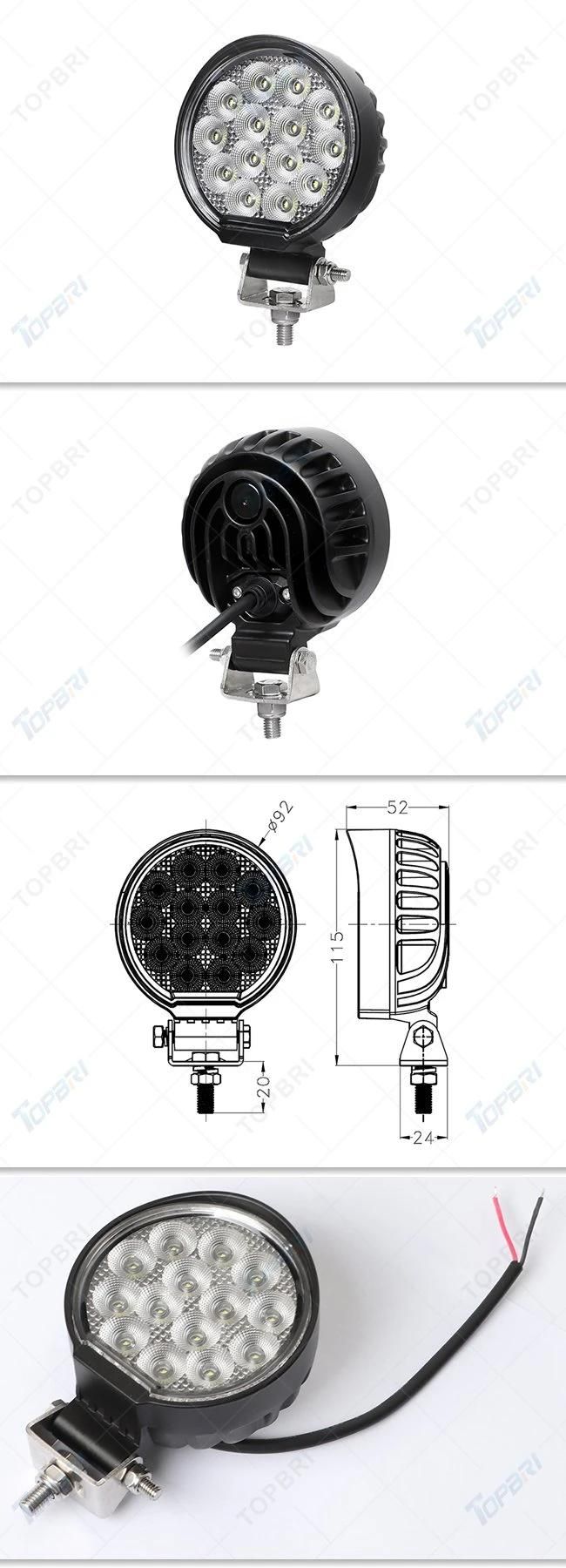 E-MARK 42W Flood LED Working Work Light for Truck Trailer Car Auto