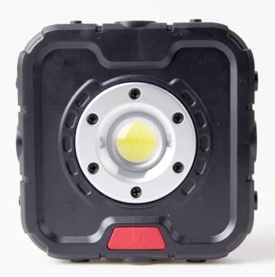 Wholesale Camping Inspection Spotlight Emergency Portable 3W 3AA Battery COB Car Working Lamp Flashing LED Work Light