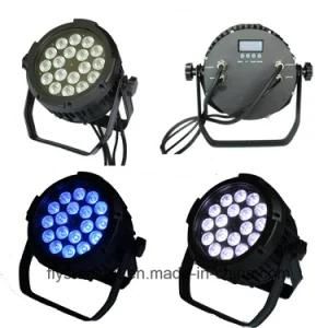18PCS New Flat Slim Waterproof LED Outdoor PAR Stage Light