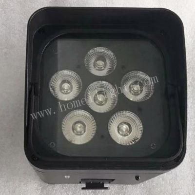 6X18W Wireless PAR Light Rgbwauv 6 in 1