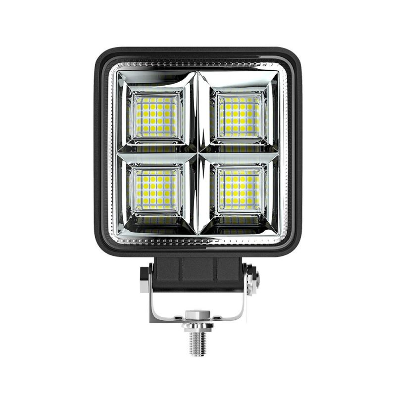 Dxz LED Work Light 4 Inch 64SMD 12V 24V LED Spot Flood Beam Car Light for Truck Tractor 4X4 Offroad Boat