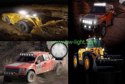 Round 1150 Lumen LED SUV/ATV Work Light (GY-006Z03)