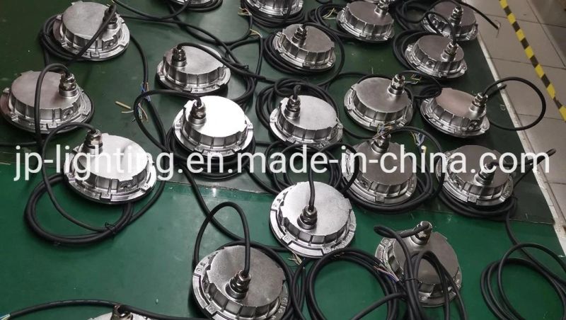 IP68 Stainless Steel Wall Recessed LED Swimming Pool Light 9W 12V/24V Landscape Light Outdoor Wall in-Ground Lamp for Pools Ponds Waterfall Fountains